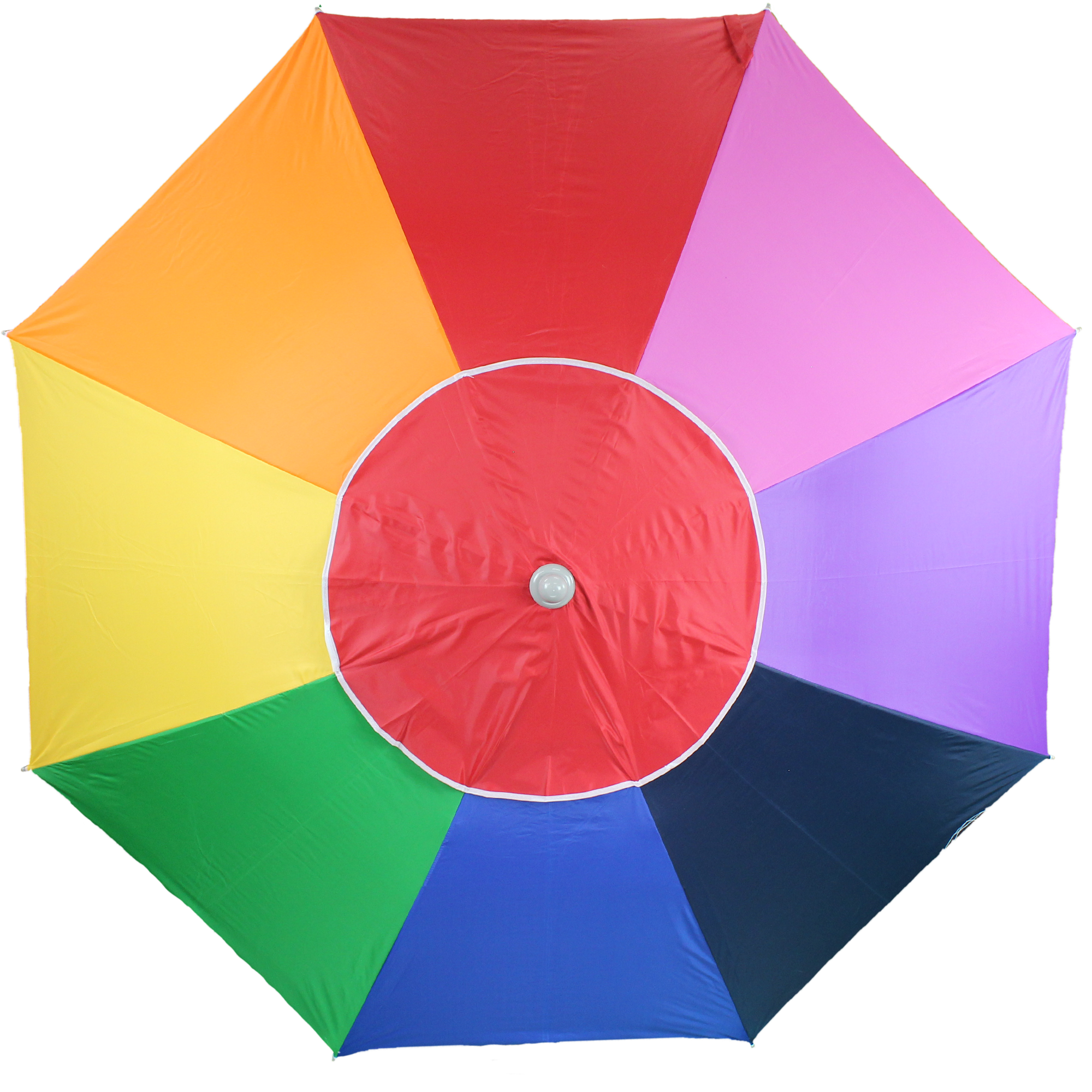 Ultimate Wondershade portable shade, rainbow, with cupholders, alternate view